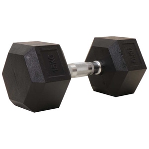 MANCUERNA HEXAGONAL PVC ATHLETIC 15 KG