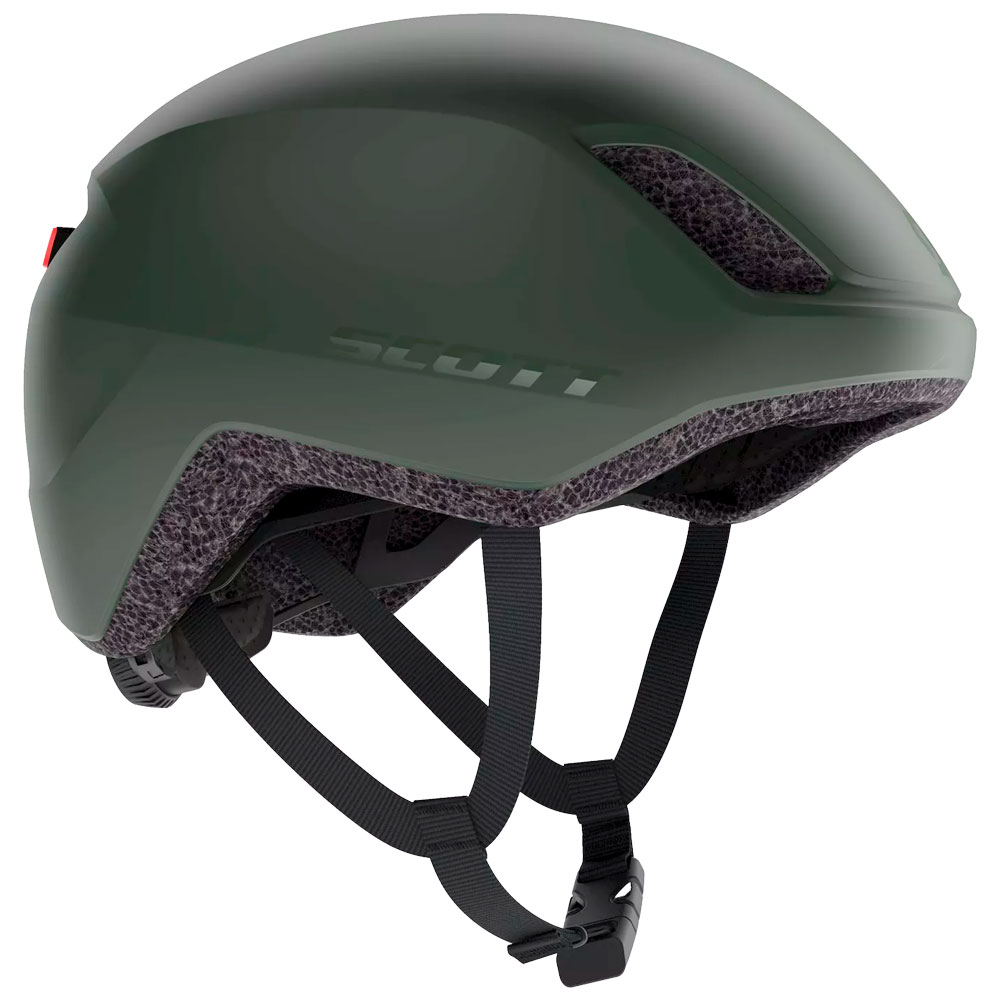 CASCO SCOTT CON LUZ DOPPIO L - VERDE OSC