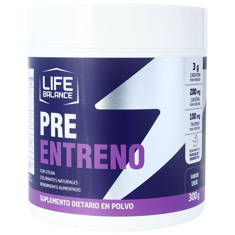PRE ENTRENO UVA LIFE BALANCE - UN