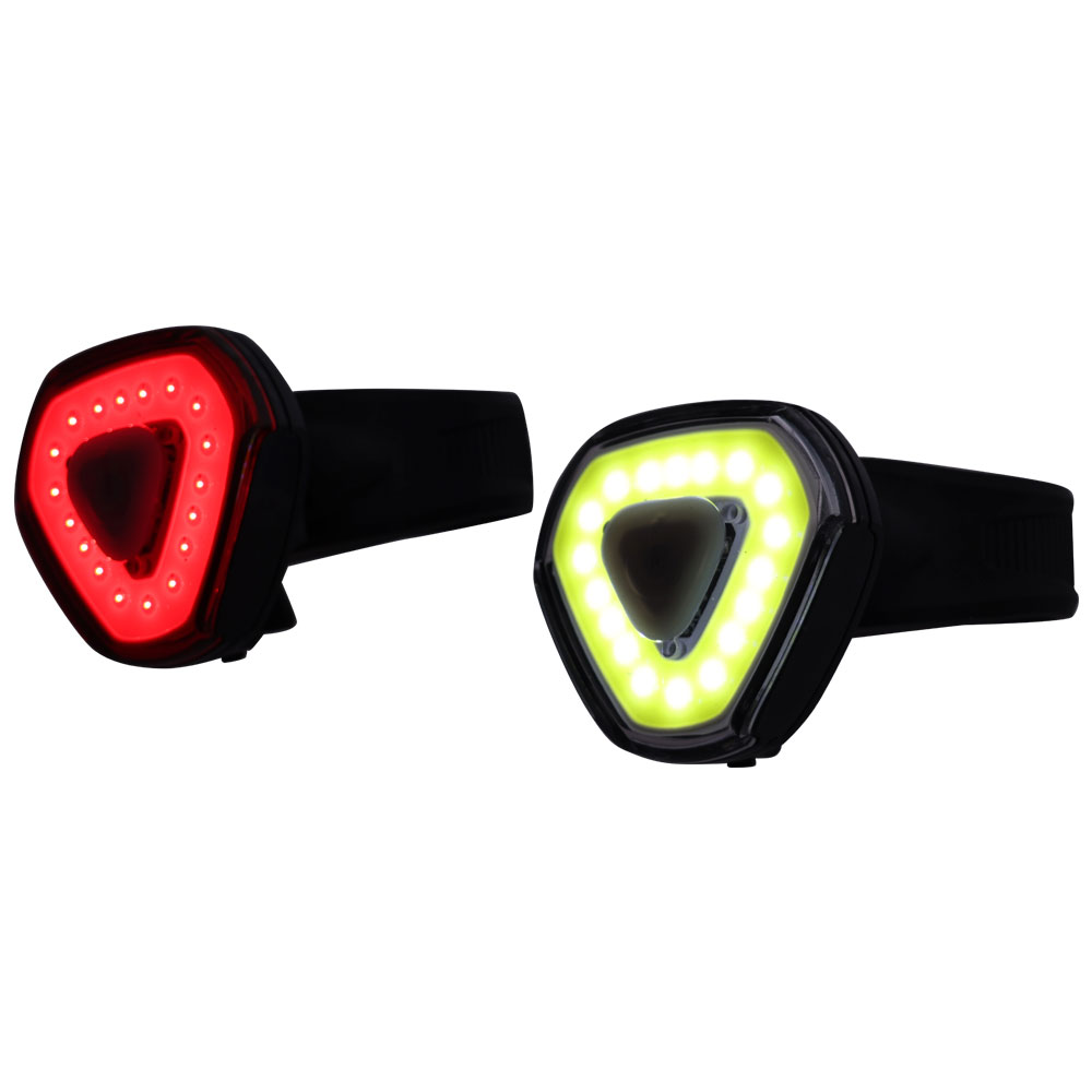 KIT DE LUZ RUSH USB DELANTERA/TRASERA 75L CIRCULARES