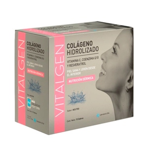 VITALGEN COLÁGENO HIDROLIZADO NEUTRO CAJA DE 15 UNIDADES