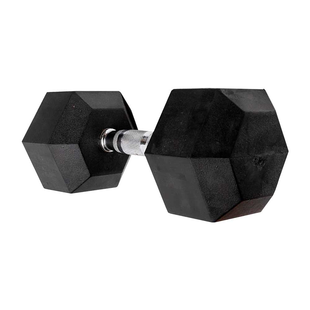 MANCUERNA HEXAGONAL DE GOMA BRAVO 5KG
