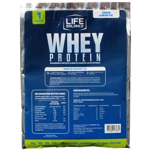 PROTEÍNA LIFE BALANCE LEMON PIE 33 GR