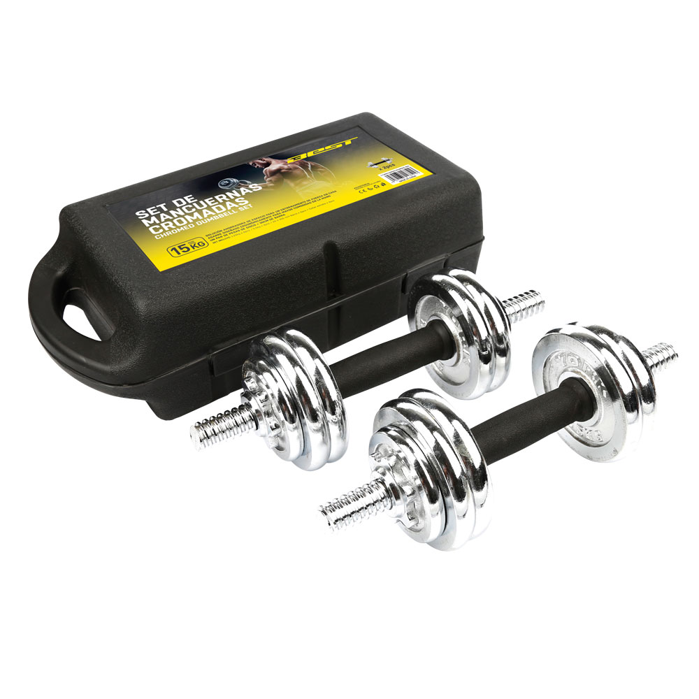 Mancuernas 15 kg 2025 mercadolibre