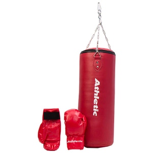 BOLSA DE BOXEO 15 KG + GUANTIN ATHLETIC